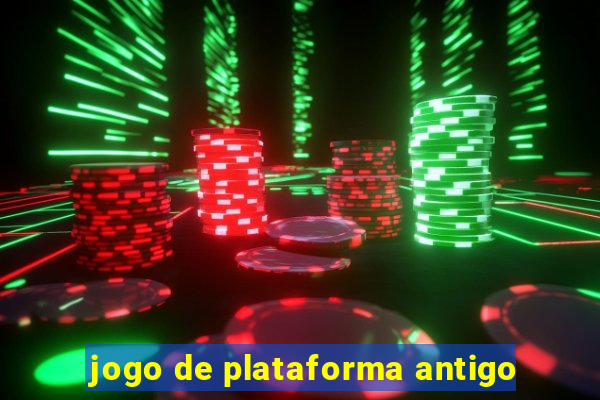 jogo de plataforma antigo